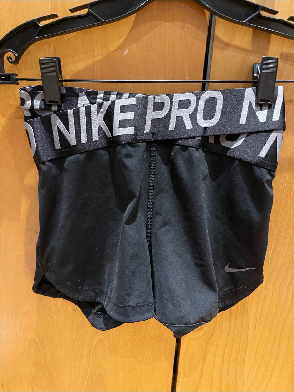 2 Nike Pro black shorts size M